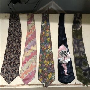 FABULOUS 5 Vintage & Designer Fabulous Ties
